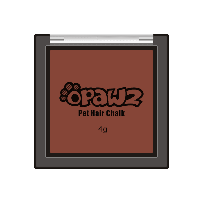 צבע זמני לפרווה - חום