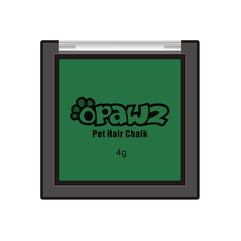 צבע גיר לשיער חיות מחמד - ירוק
